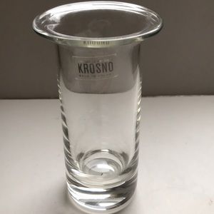 Krosno crystal vase